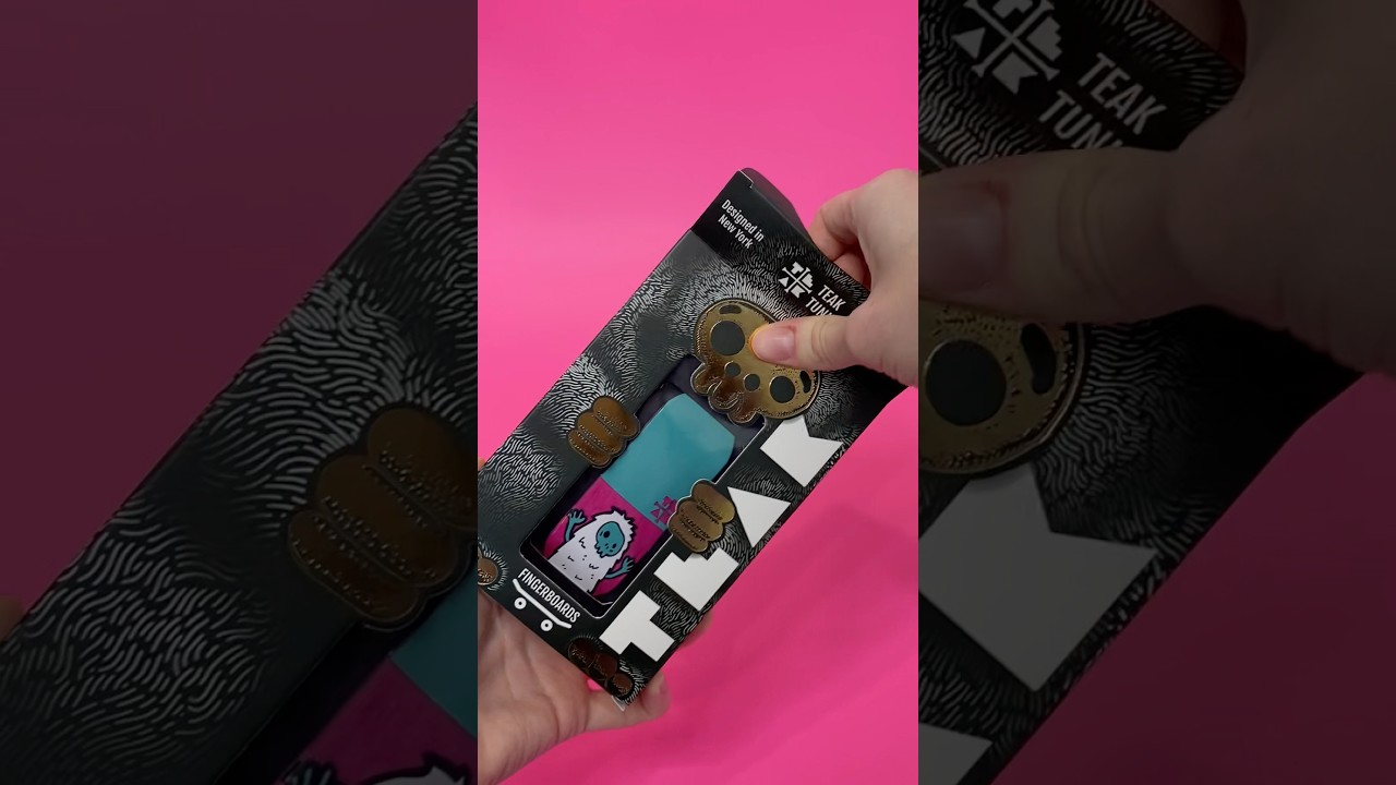 My new favorite Flow Series deck by Teak Tuning | #fingerboard #shorts