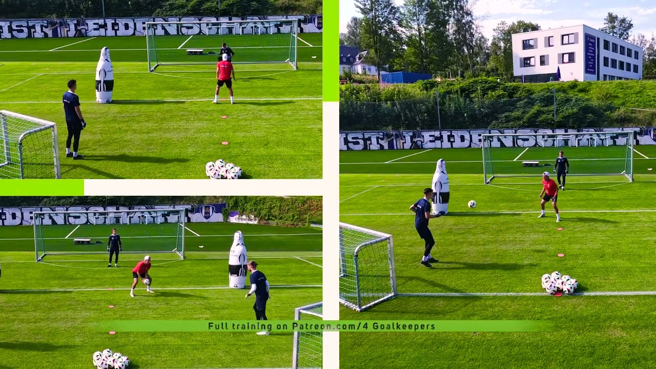 Torwarttraining - George Berneanou - Teamsportbedarf.de