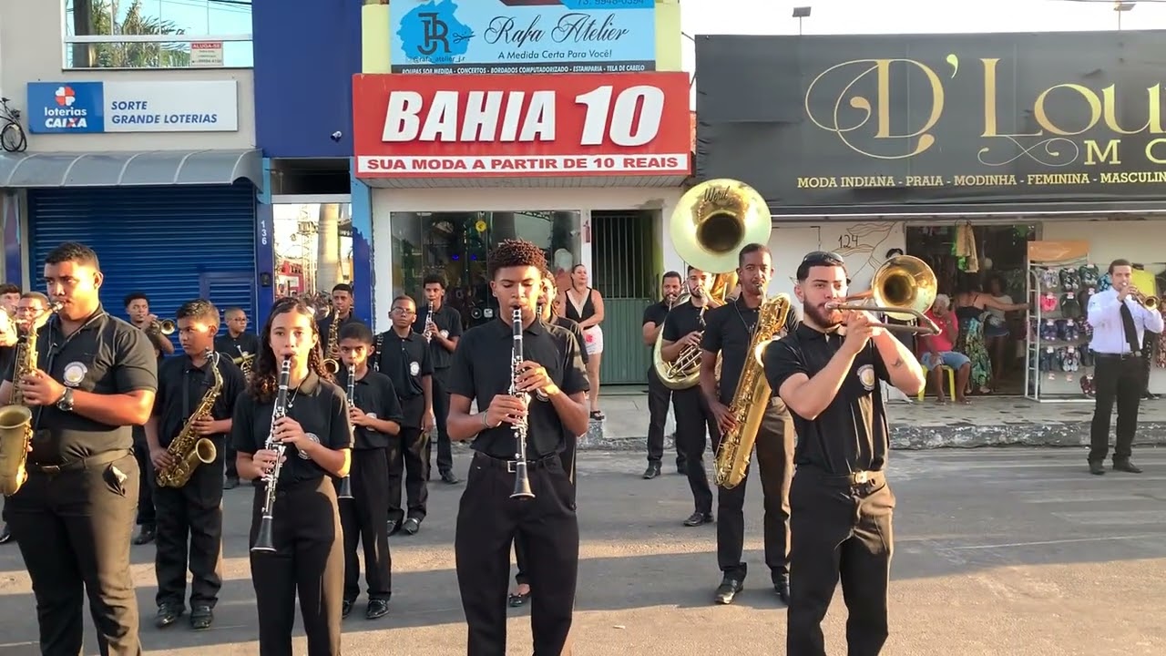 A CONQUISTA DO PARAÍSO - BANDÃO FEMUSA 2023 ALCOBAÇA/BA