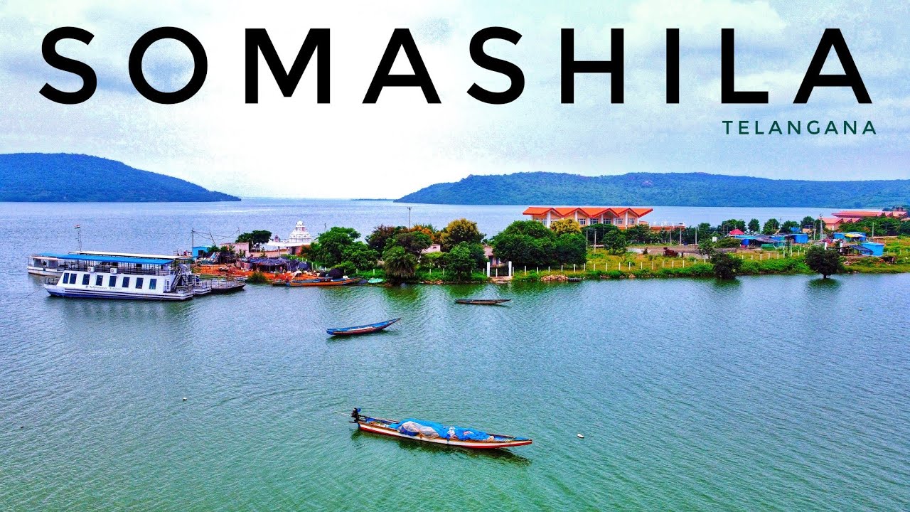 Somasila view point Drone video| maldives in Telangana south india | new tourist place in Telangana