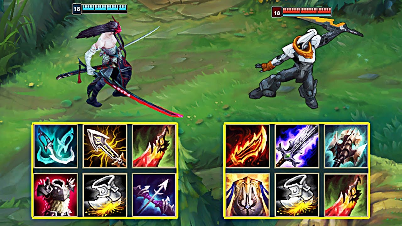 YONE vs MASTER YI FULL BUILD FIGHTS & Best Moments!