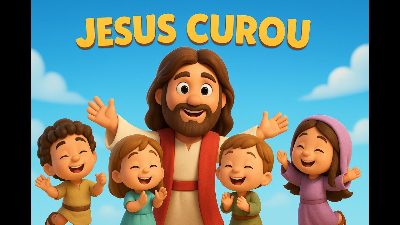 Jesus Curou! 🎶 Música Infantil Cristã | Milagres de Jesus | Bíblia Baby Oficial