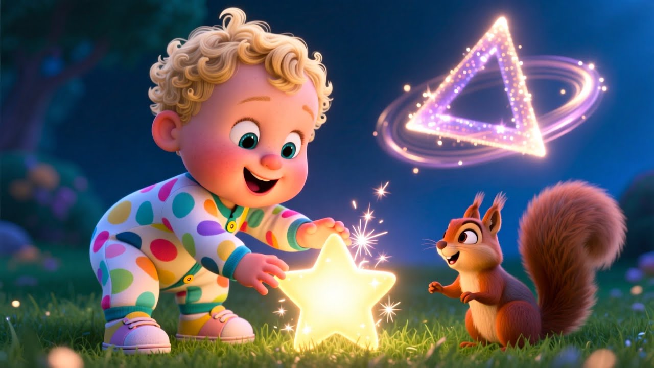 Baby Finds the Hidden Shapes 🔺🔵 Fun Learning Song for Kids | Shape Adventure