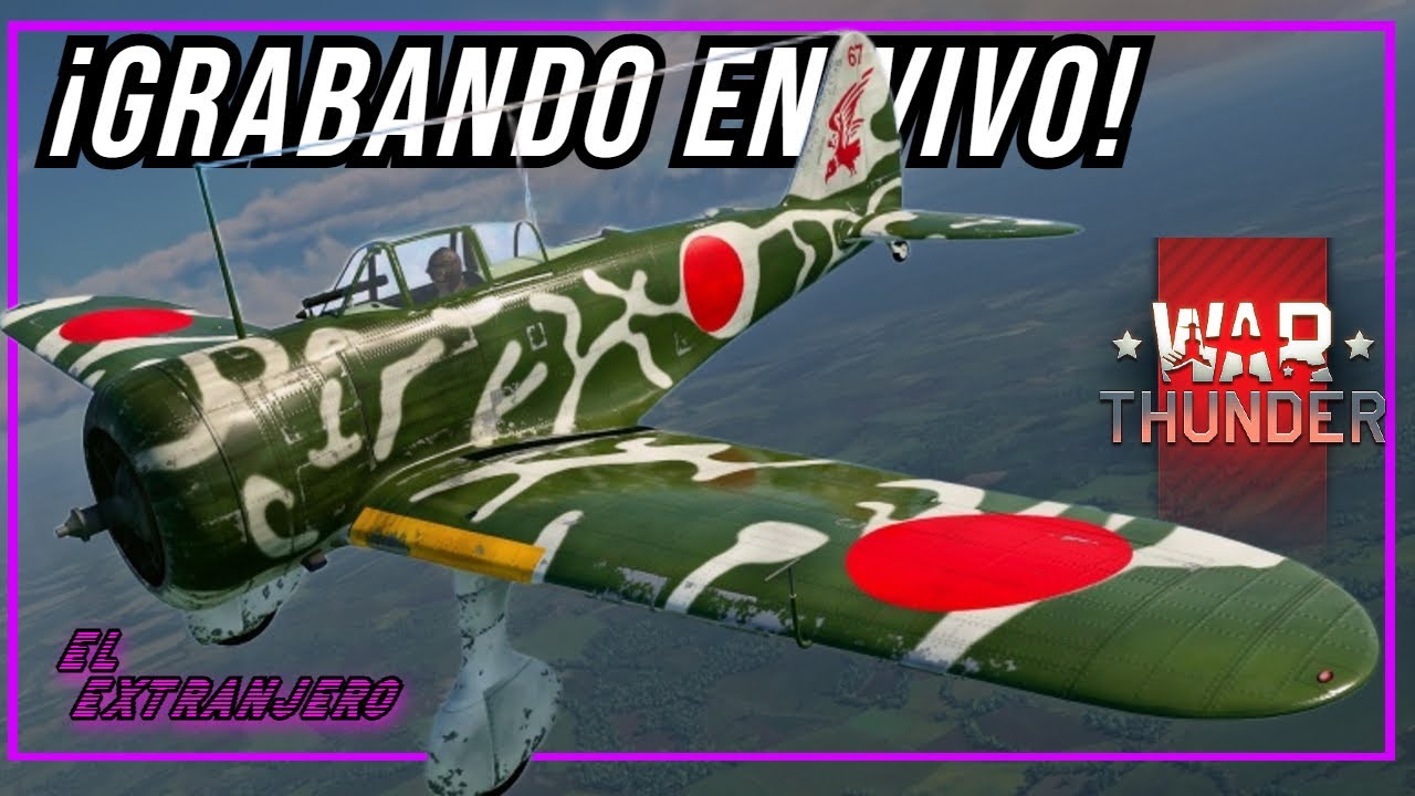 Grabando para EL SIGUIENTE vídeo del canal principal. Jugando con Japón en War Thunder.