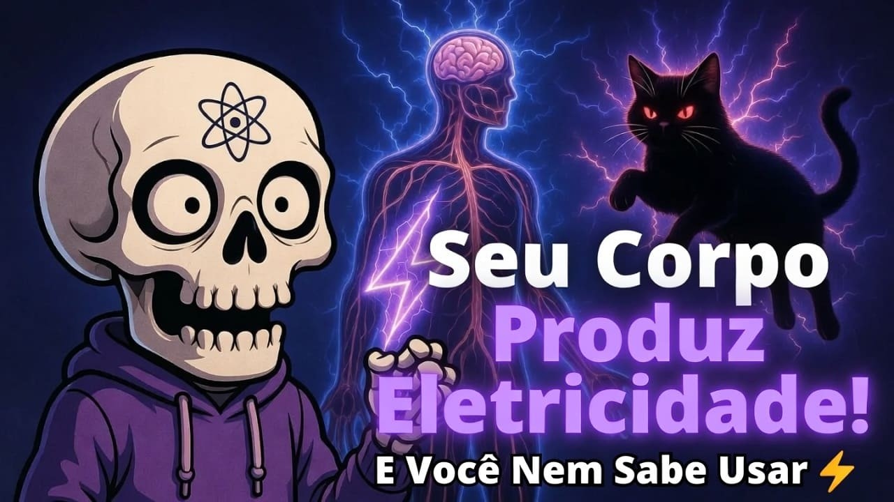 Seu Corpo Produz Eletricidade o Tempo Todo (E Você Nem Imagina o Poder Que Tem!) | Ciência Invisível