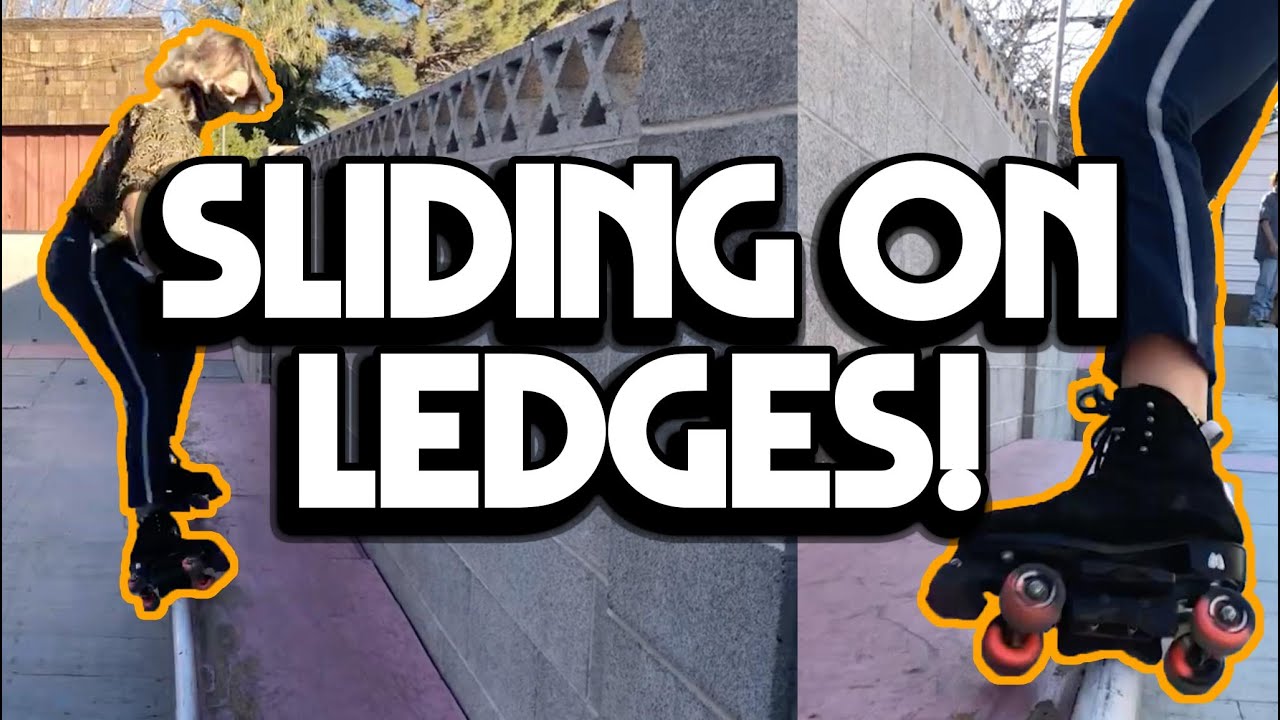 How to Slide a Ledge On Roller Skates