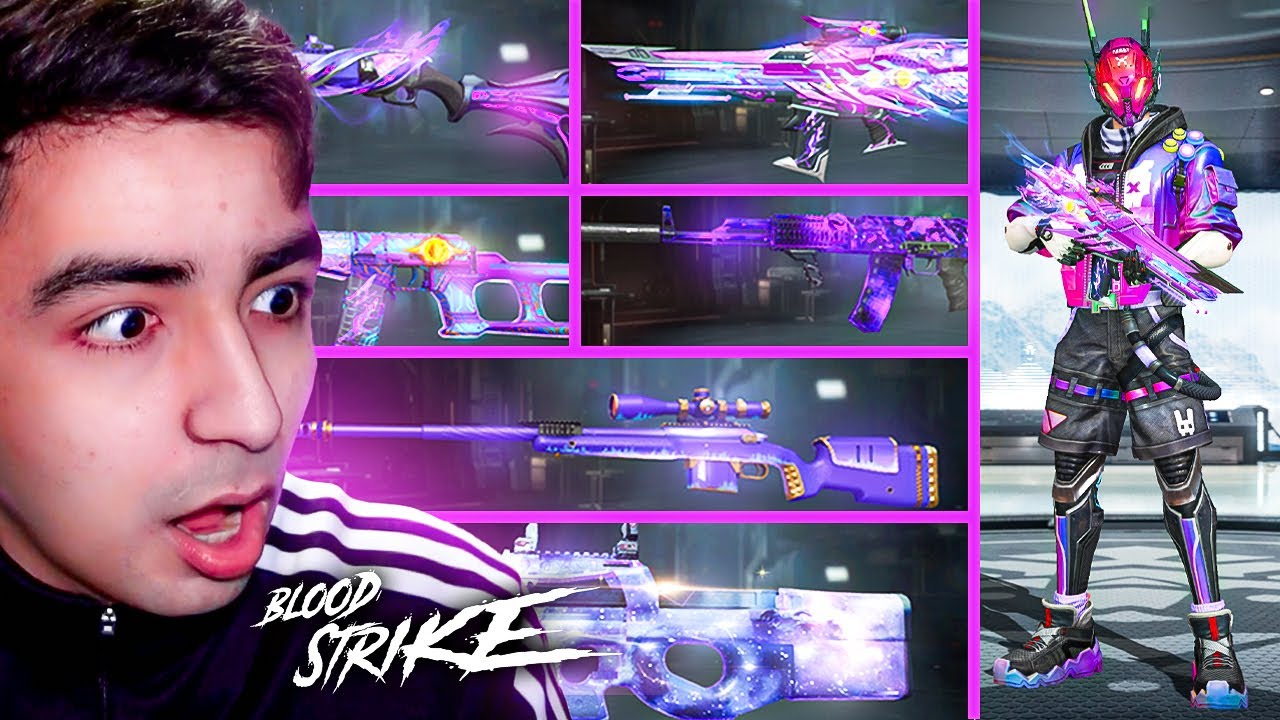 SÓLO PUEDO USAR COSAS MORADAS en BLOODSTRIKE! / RETO UN SOLO COLOR