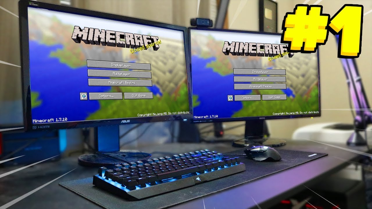 Building My *NEW* Minecraft Gaming Room! (Venom Project Episode 1)