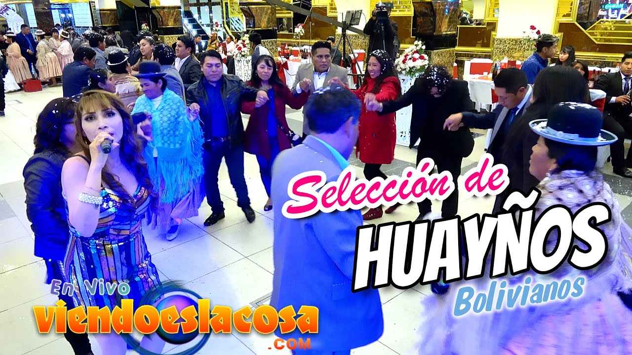 Huayños Bolivianos MIX - A FLOR DE CUMBIA ORQUESTA ¡En VIVO! - Viendo Es La Cosa