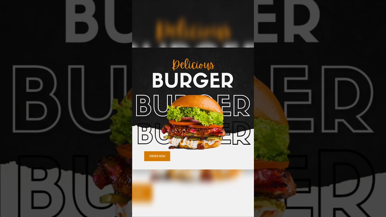 Professional Food Design Canva Tips #shorts #trending #fooddesign #food