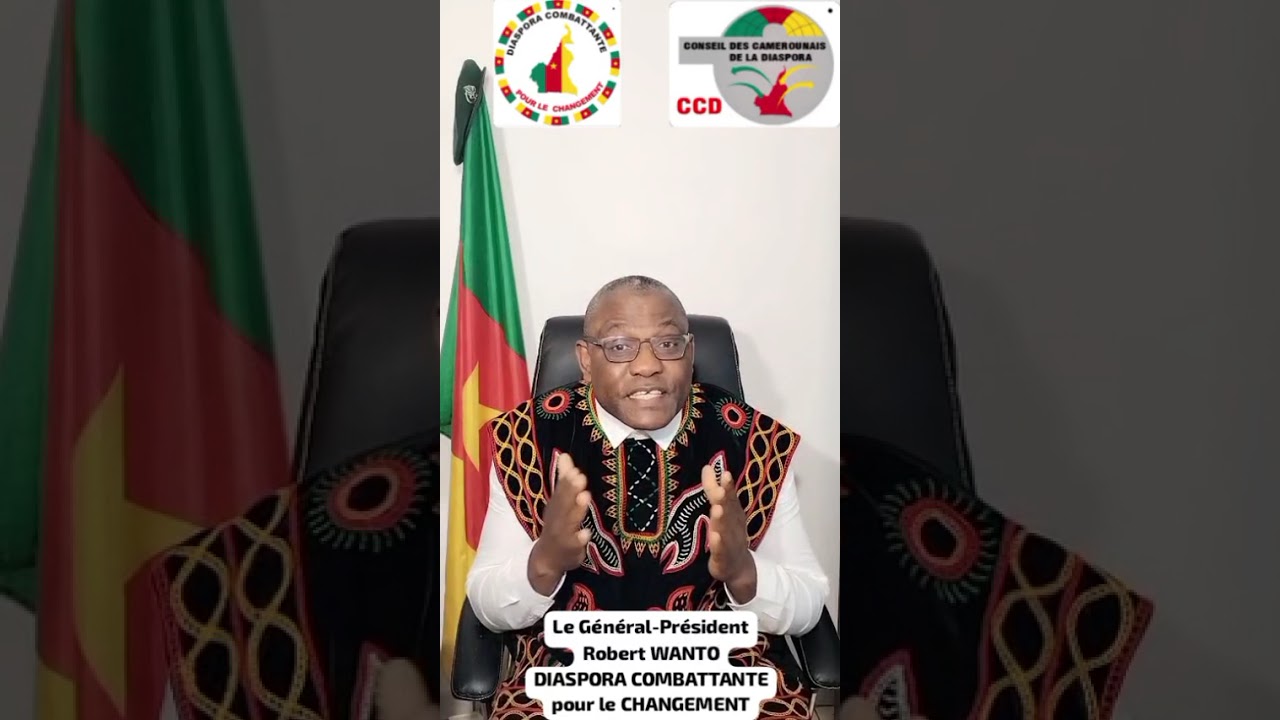 VISITE du PAPE au CAMEROUN, PAS DU GOÛT DU CONSEIL DES CAMEROUNAIS DE LA DIASPORA.
