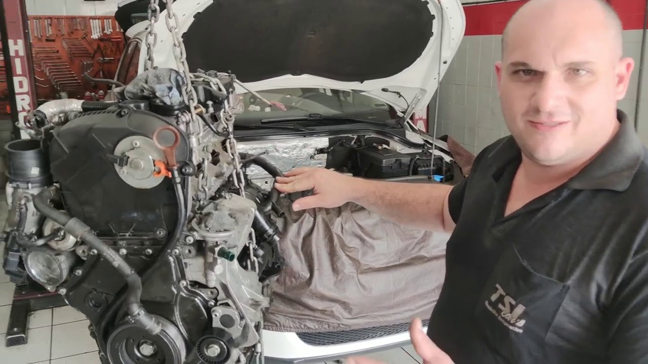 DESMONTAGEM DO MOTOR DA TIGUAN EA 888