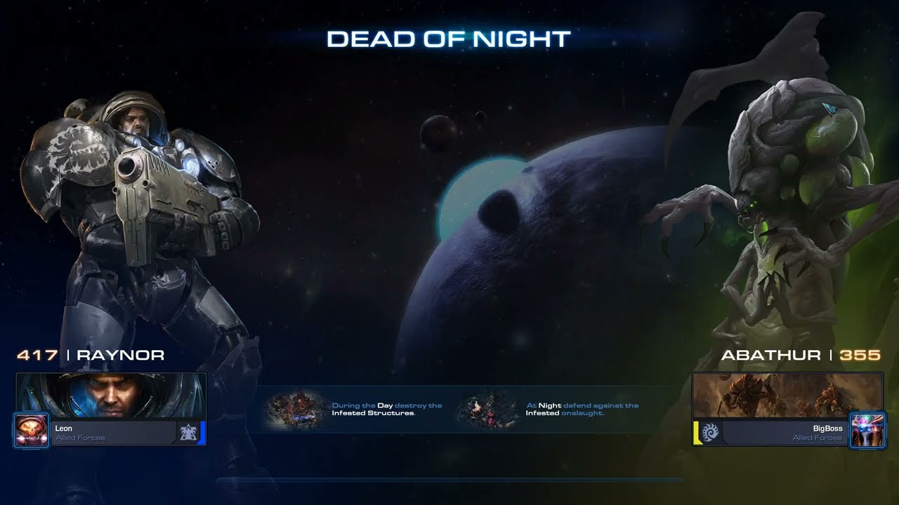 Starcraft II | Raynor P1 Commander Co-op | Dead of Night #starcraft2 #starcraft2coop