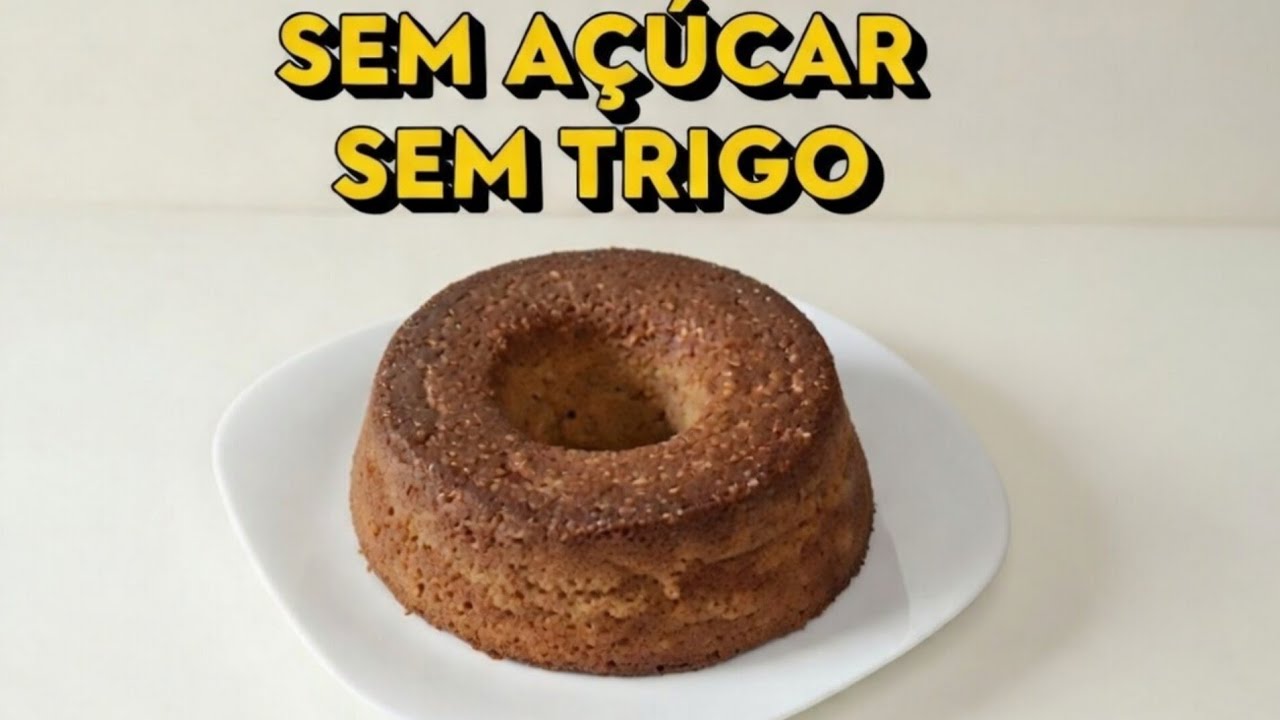 Bolo de Aveia com Banana SEM AÇÚCAR e SEM TRIGO | Fácil e Saudável 🍌