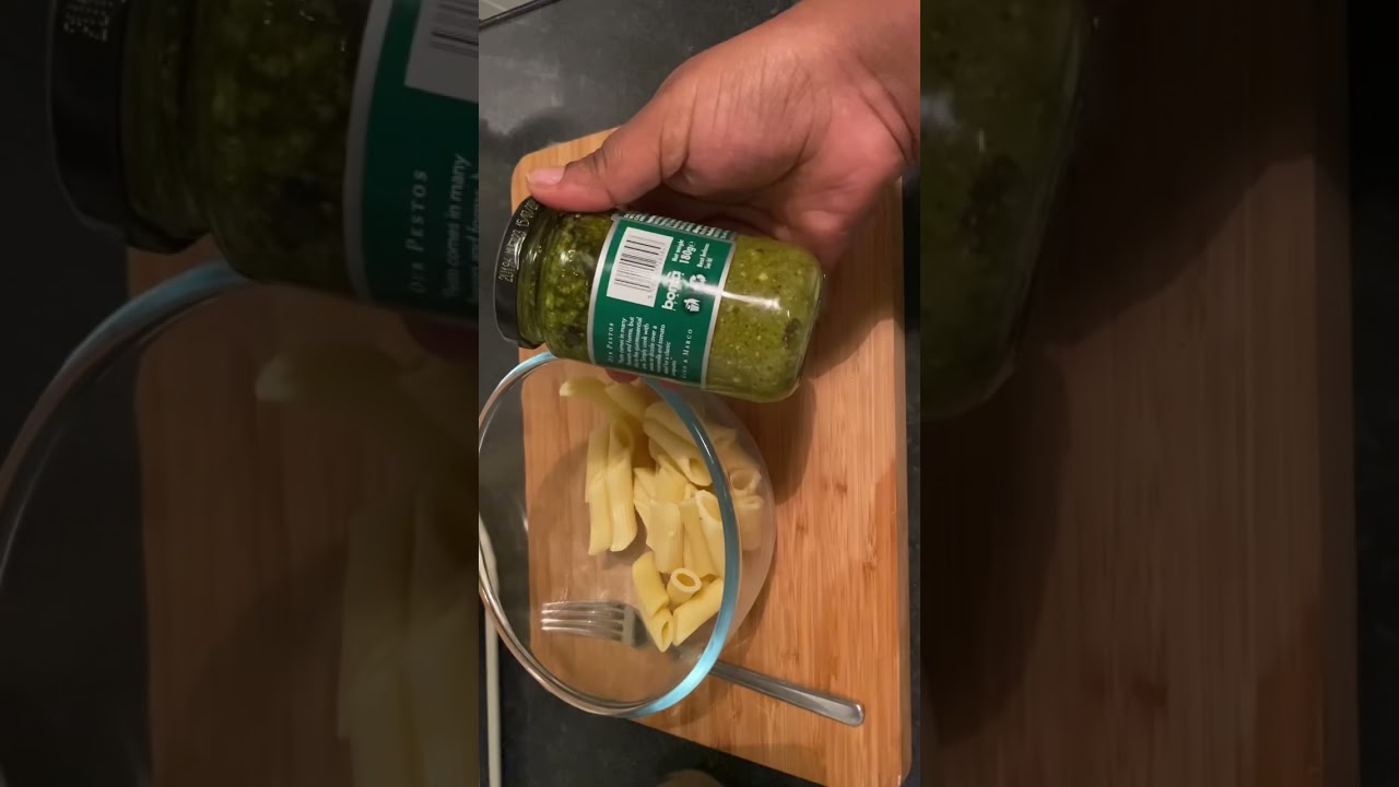 Tuna Pesto Pasta #food #pasta