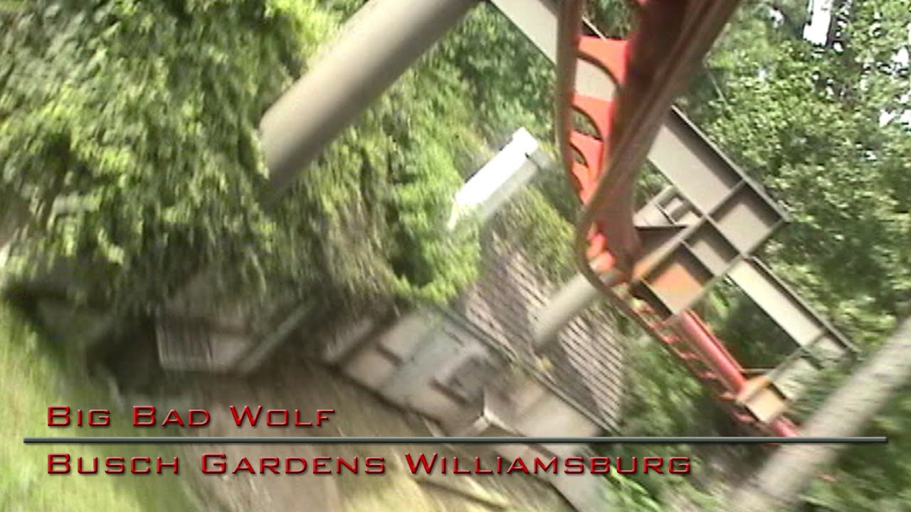 Big Bad Wolf On-Ride - Busch Gardens Williamsburg