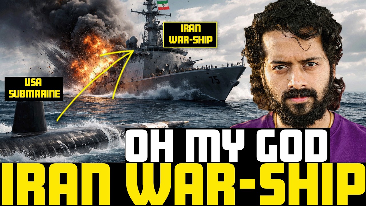 🚨This is BIGG🚨USA Destroyed IRAN WARSHIP ⛴️ Near INDIA 🇮🇳 | Aye Jude