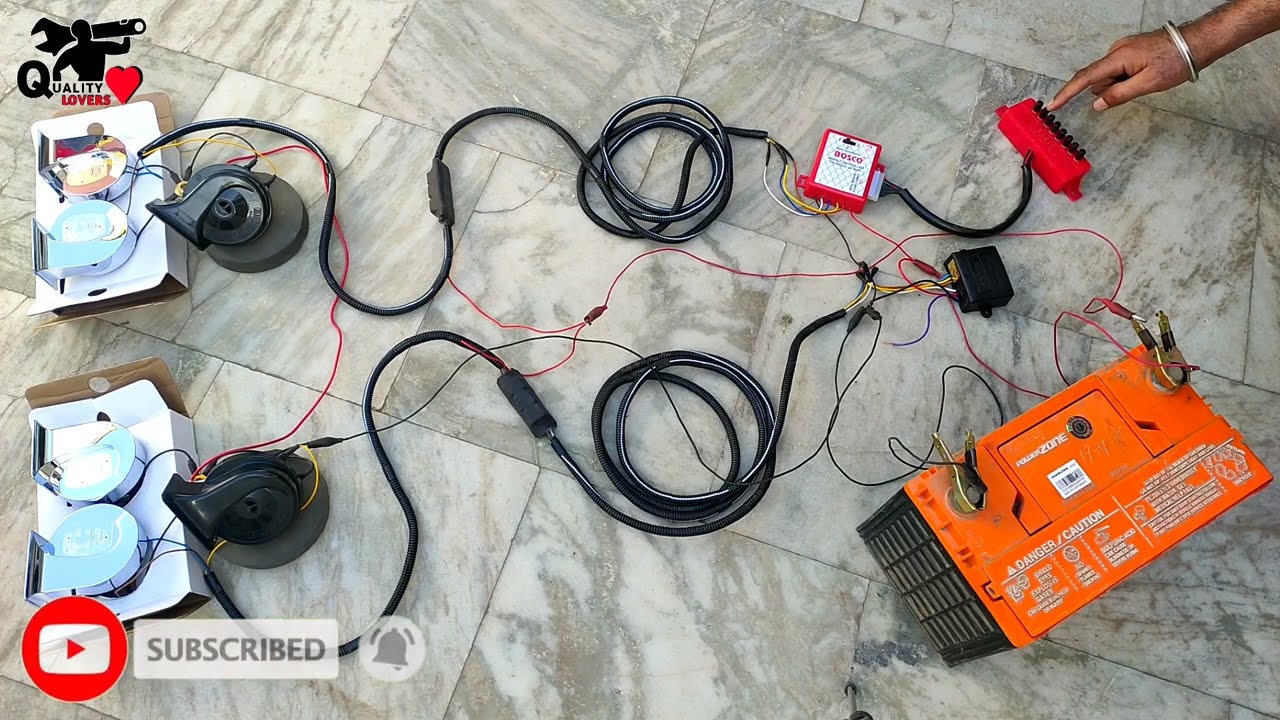 How To Make Bosco & Promo DIY Musical Horn Setup | Windtone Horn | Tone Testing | 2024