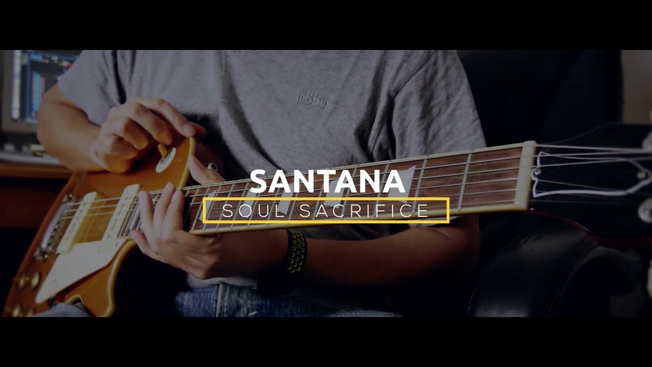 Santana - Soul Sacrifice Guitar Cover with Native Instruments | Guitar Rig 4
