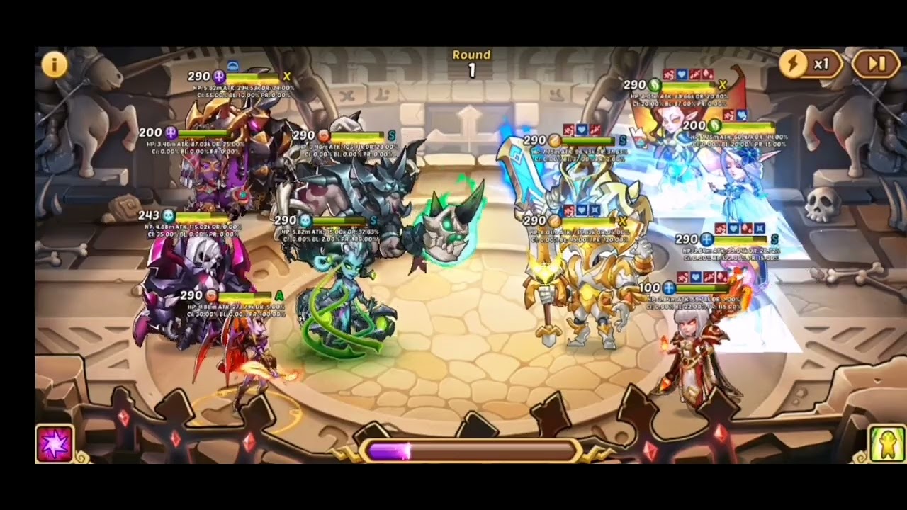 Idle Heroes Private Server-Seasonal APRIL SKILLS SWAP-ARENA PLAN[CHIMERA UNLOCK UNLOCK SKILLS] PART3