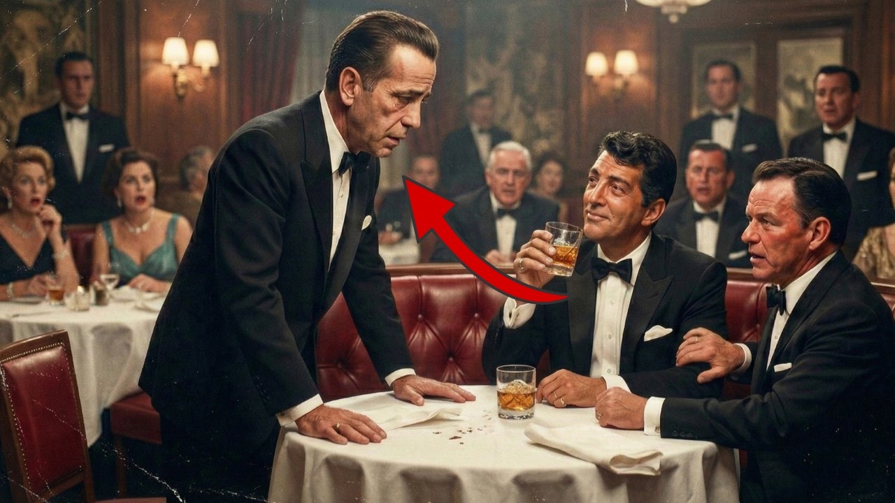 Humphrey Bogart tentou humilhar o Rat Pack em público — A vingança de Dean Martin foi GENIAL