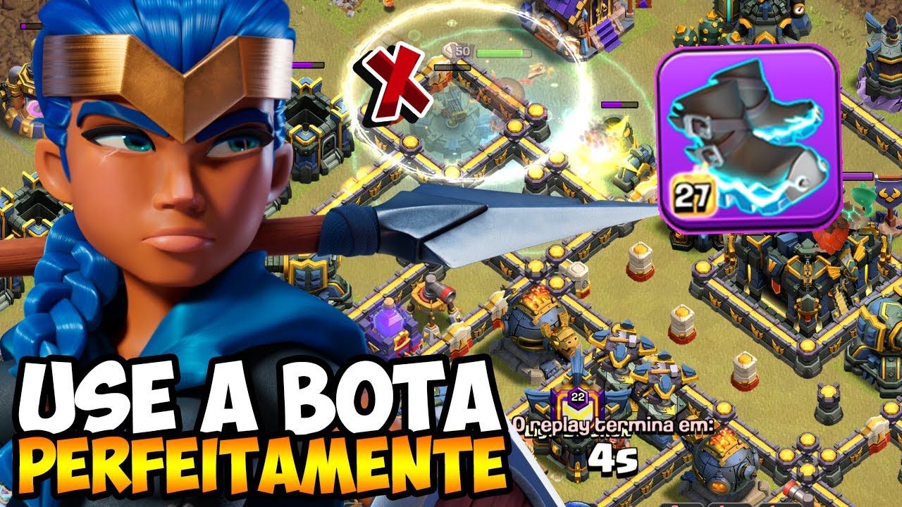 USE A BOTA ELÉTRICA DO MELHOR JEITO POSSÍVEL EM UMA ESTRATÉGIA AÉREA NO CLASH OF CLANS!