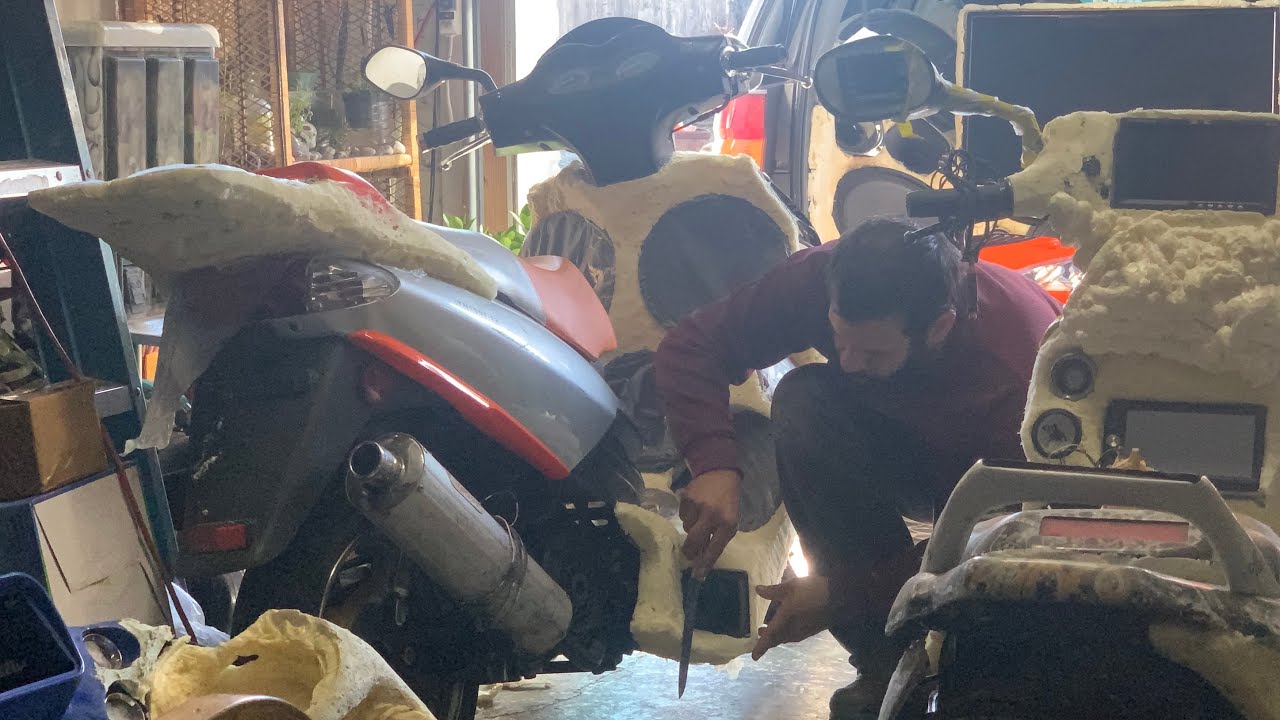 Scooter 150cc custom Spoiler Musica 🔊 i otros imbentos mas/MiguelitoCustom 👨🏻&zwj;💻