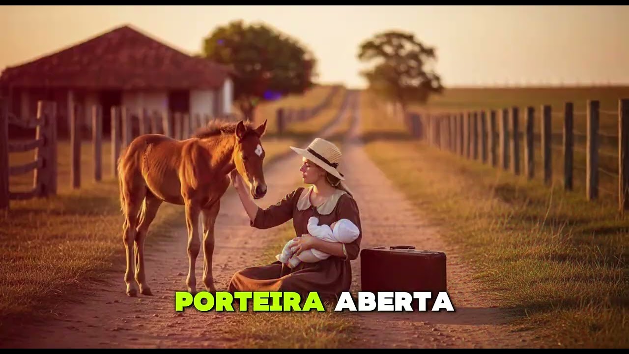Sozinha Com Seu Bebê, Ela Achou um Sítio Velho Com um Cavalo Recém-Nascido… E tudo Mudou