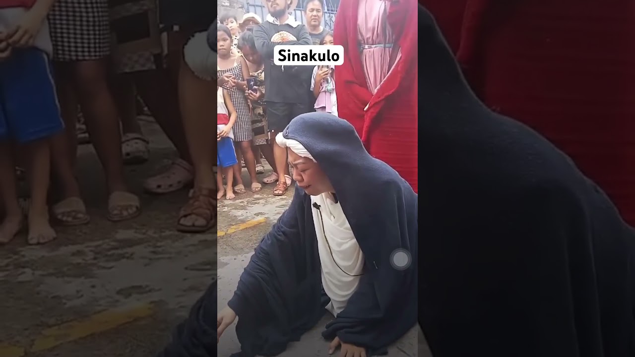 SINAKULO #GoodFriday #shorts #shortvideo #sinakulo #cainta #holyweek #lentenseason #senakulo