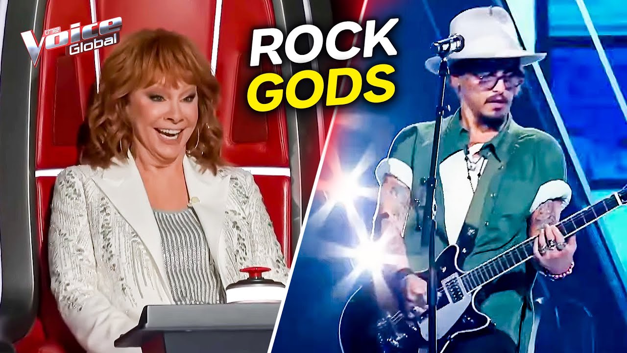 10 Times ROCK GODS Shook the Stage! | The Voice