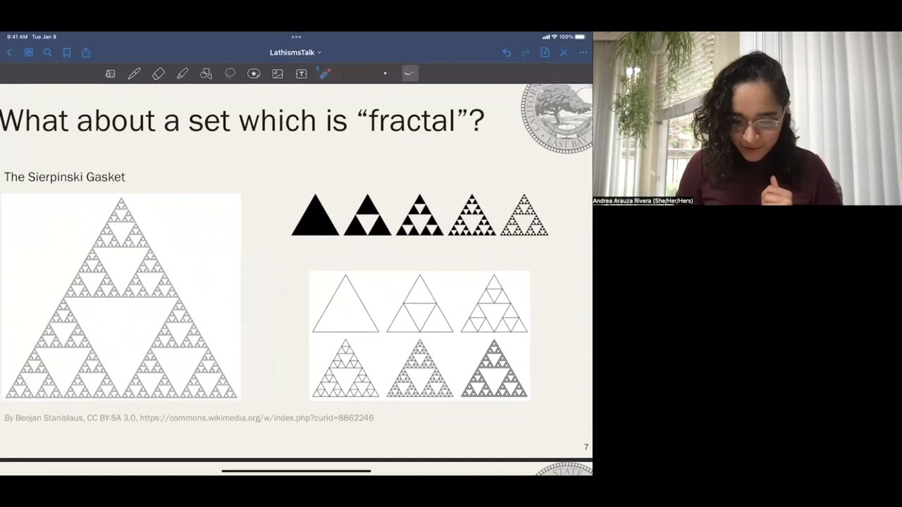 Lathisms Lecture: Fractal Geometry