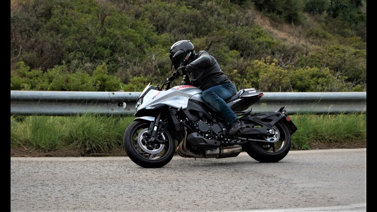 SUZUKI KATANA 1000 test ride Moto in Action