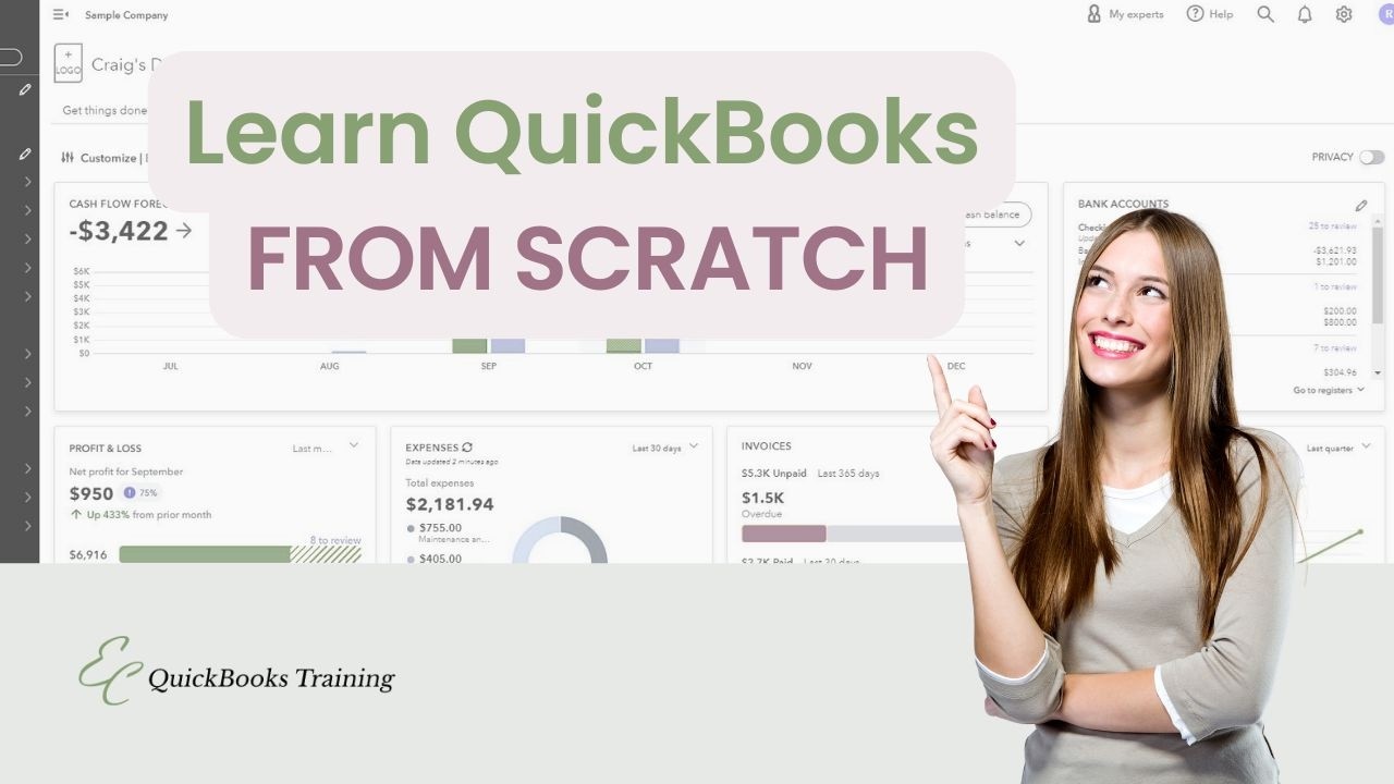Изучаем QuickBooks Online с нуля: основы бухгалтерии за 30 минут