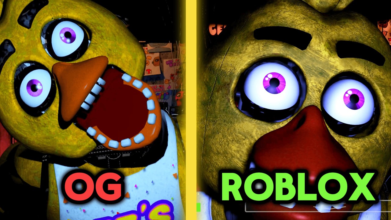 FNAF 1 VS ROBLOX