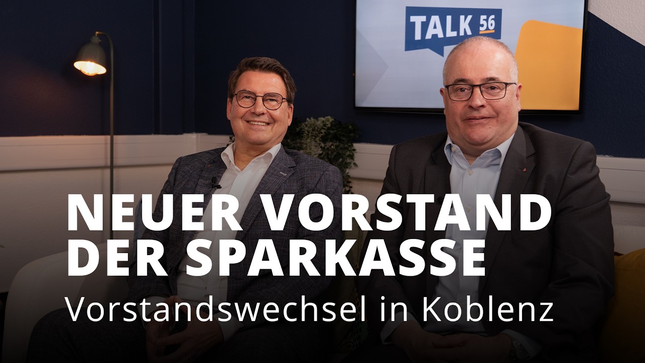 Vorstandswechsel bei der Sparkasse Koblenz