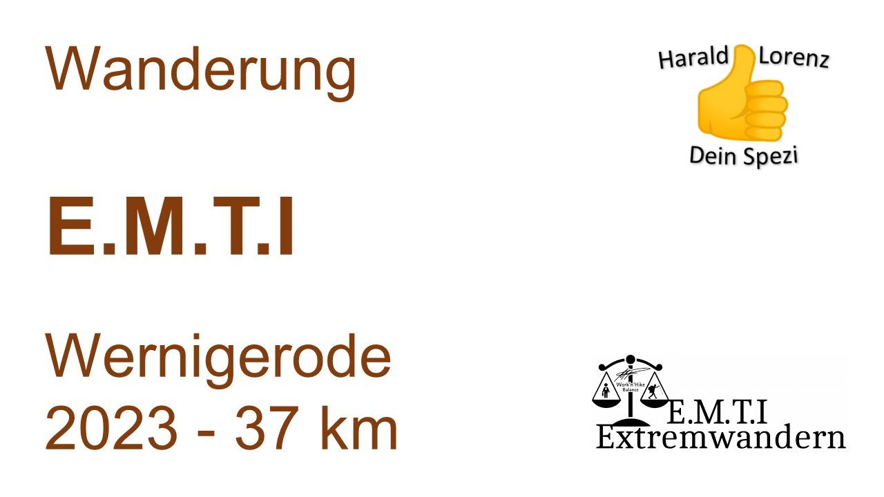 E.M.T.I - Winterwanderung Wernigerode 2023 - 37 km
