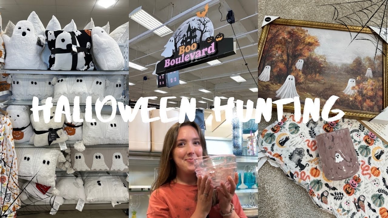 HALLOWEEN HUNTING 👻💀 Tjmaxx, Homegoods, At Home, and Michaels