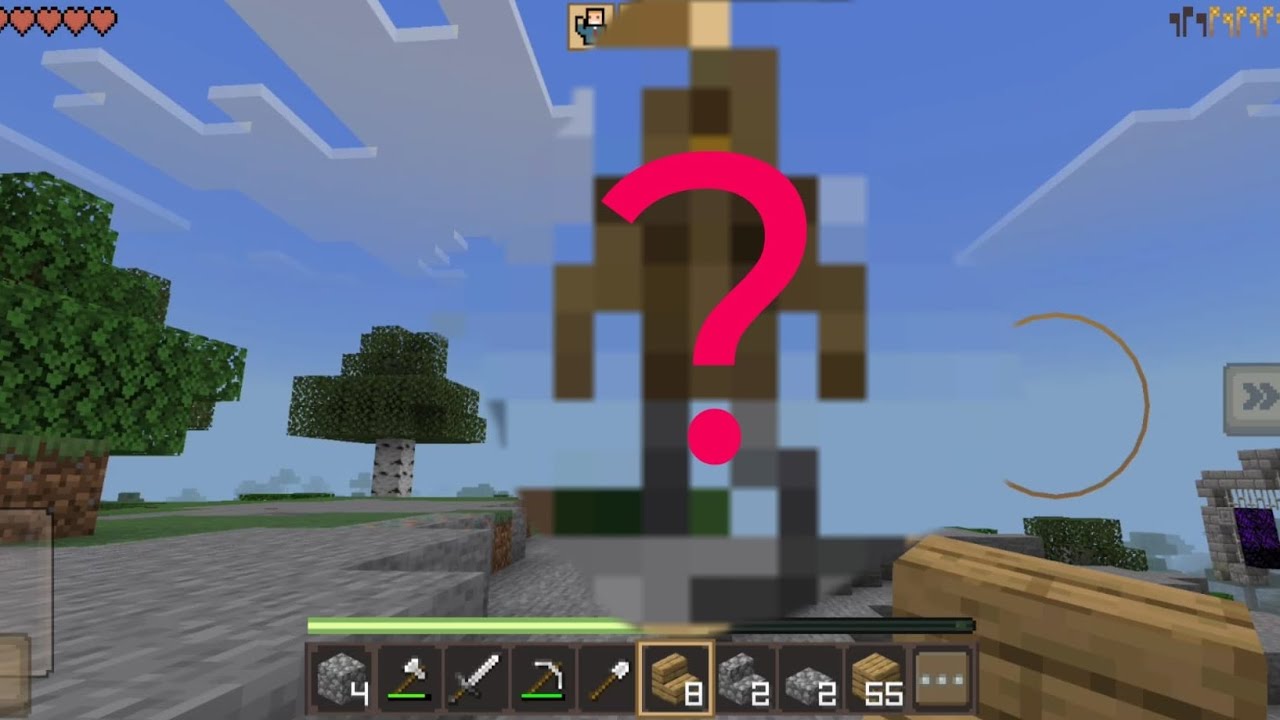 Minecraft: stavím sochu.      Díl:3