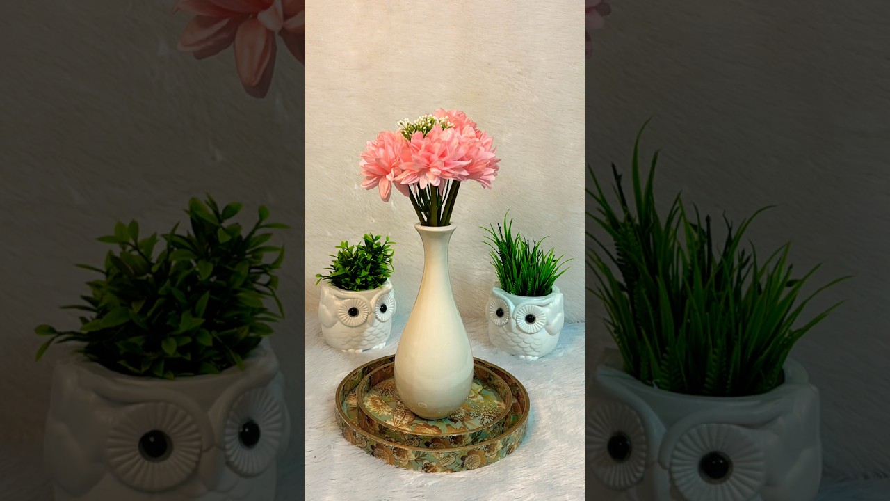 Floral Home decor from meesho under budget #homedecor #meeshohaul #meeshoapp #everyone #shorts