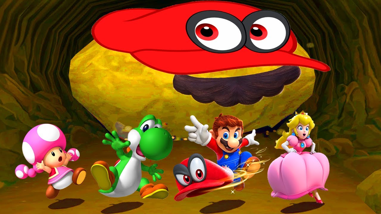 Mario Party 6 Minigames - Mario vs Toadette vs Yoshi vs Peach