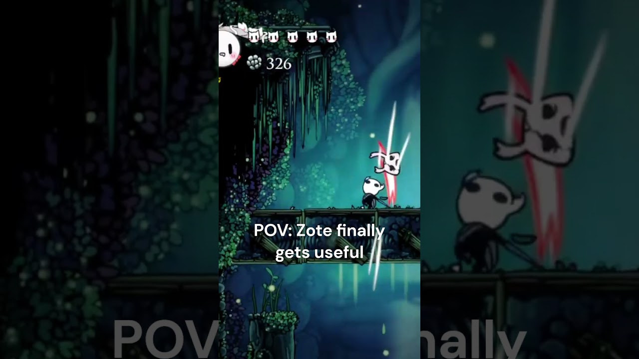 ZOTE finally being useful #hollowknight
