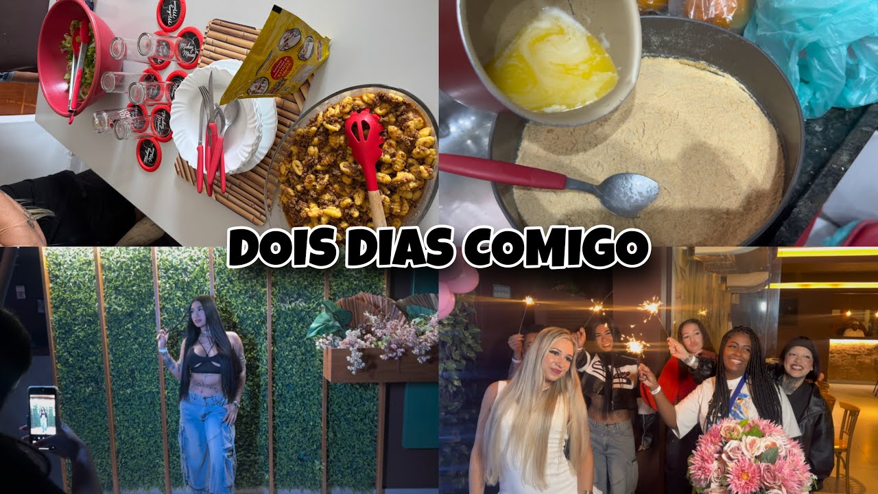 VLOG: DOIS DIAS COMIGO - ANIVERSÁRIO DA MINHA IRMÃ | FIZ TORTA DE LIMÃO 