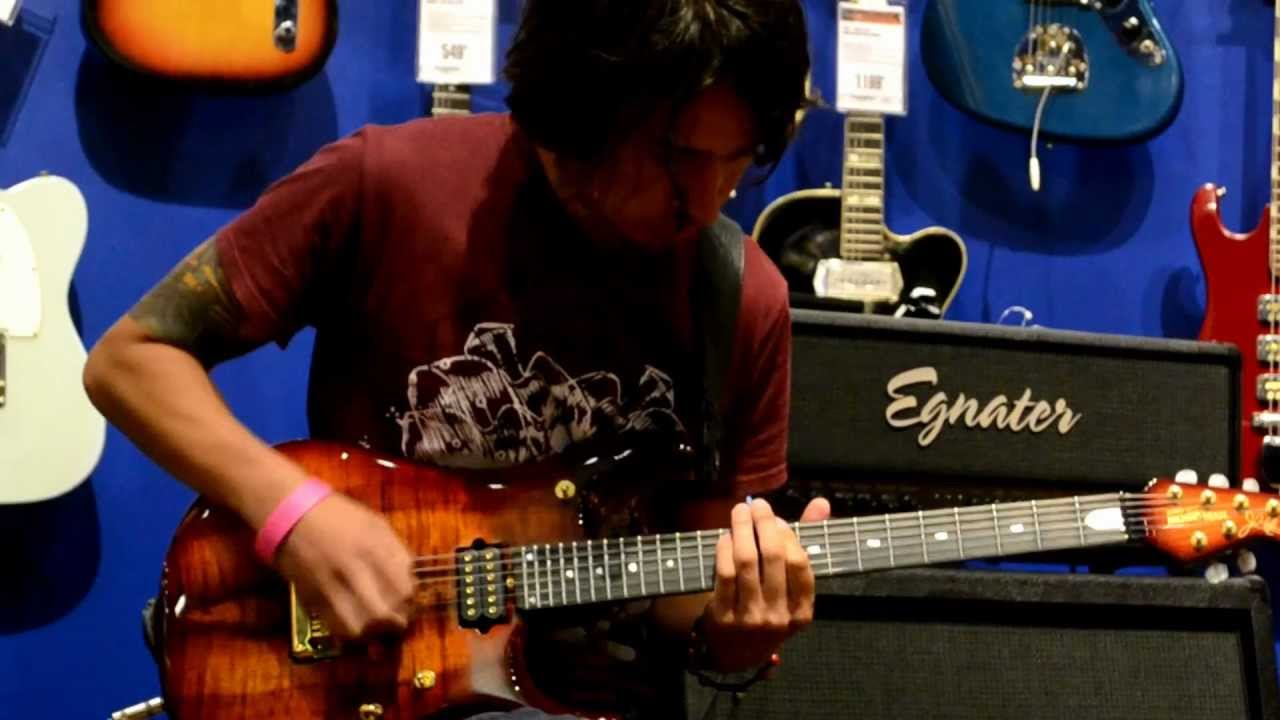 ZYGLROX hd : 3 of 4 MRAK Holcomb of Periphery at Guitar Center 8/8/2012