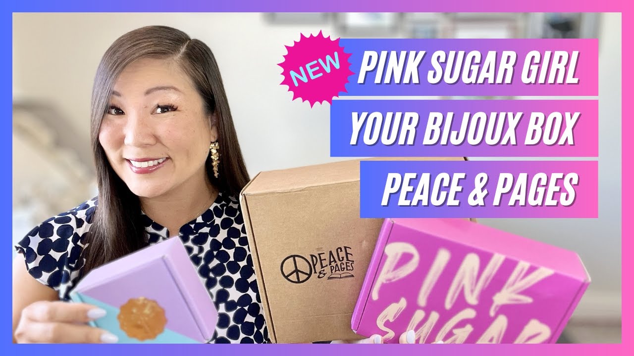 Subscription Box Mashup: ⭐NEW⭐ Pink Sugar Girl | Your Bijoux Box | Peace & Pages | April 2023