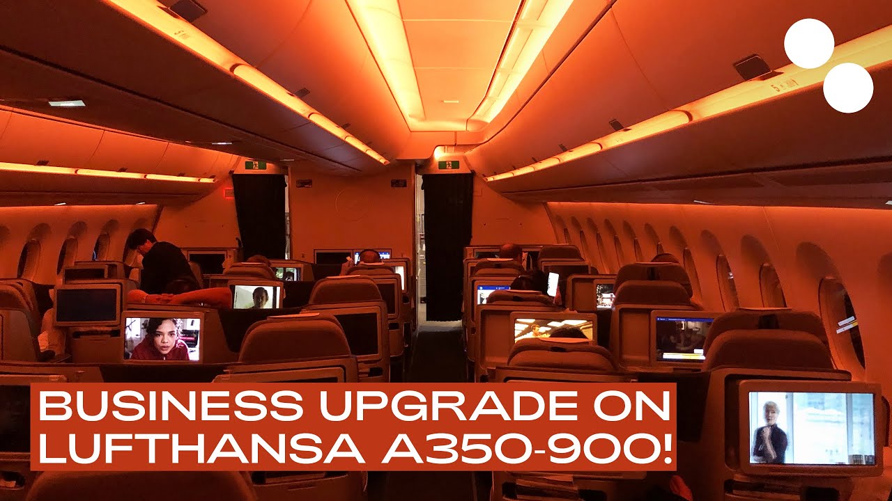 LUFTHANSA — AIRBUS 350-900 BUSINESS CLASS — SEOUL to MUNICH