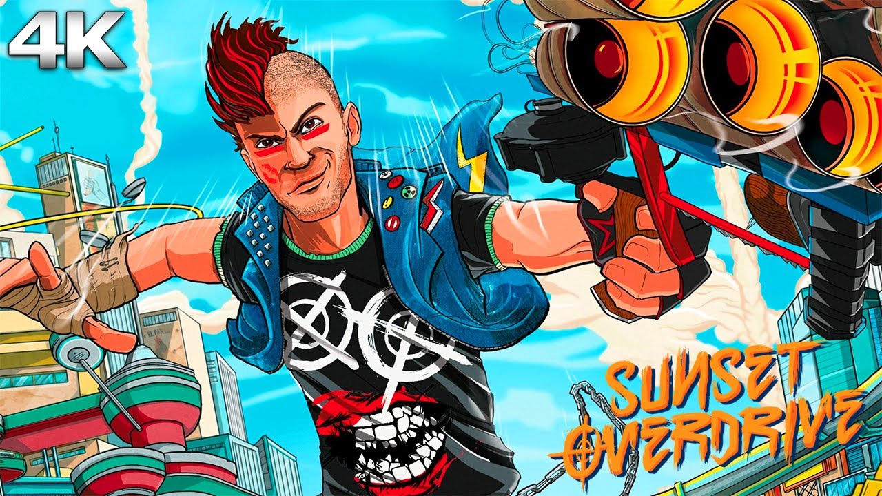 SUNSET OVERDRIVE All Cutscenes (Full Game Movie) 4K UHD