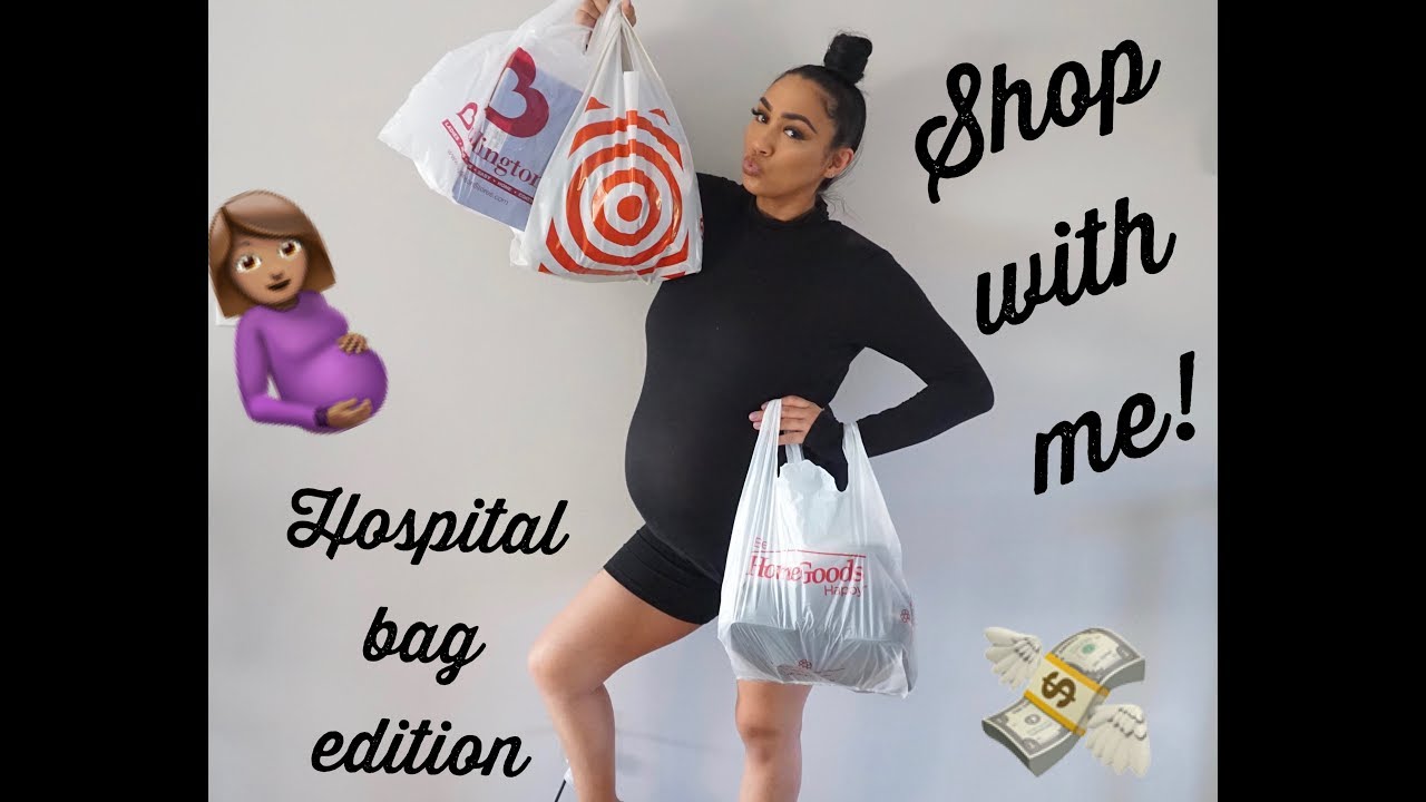SHOP WITH ME: HOSPITAL BAG EDITION!!!!