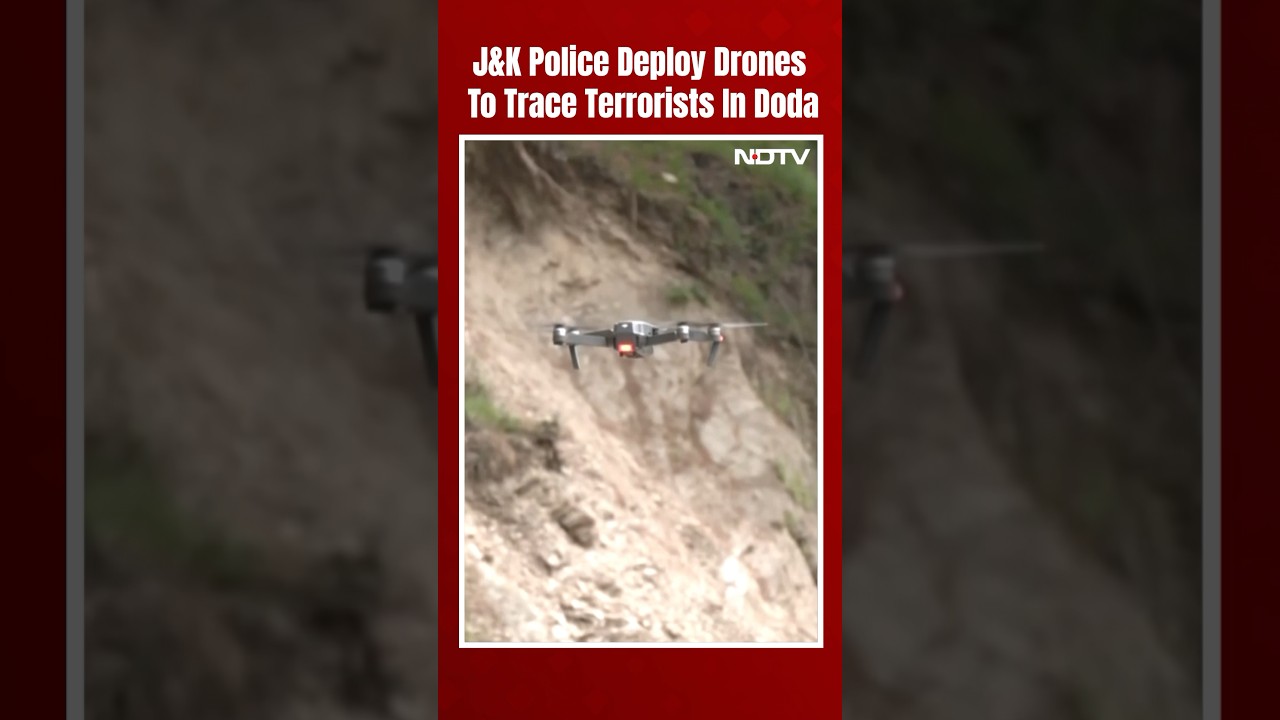 Jammu Kashmir Terror News | Jammu And Kashmir Police Deploy Drones To Trace Terrorists In Doda