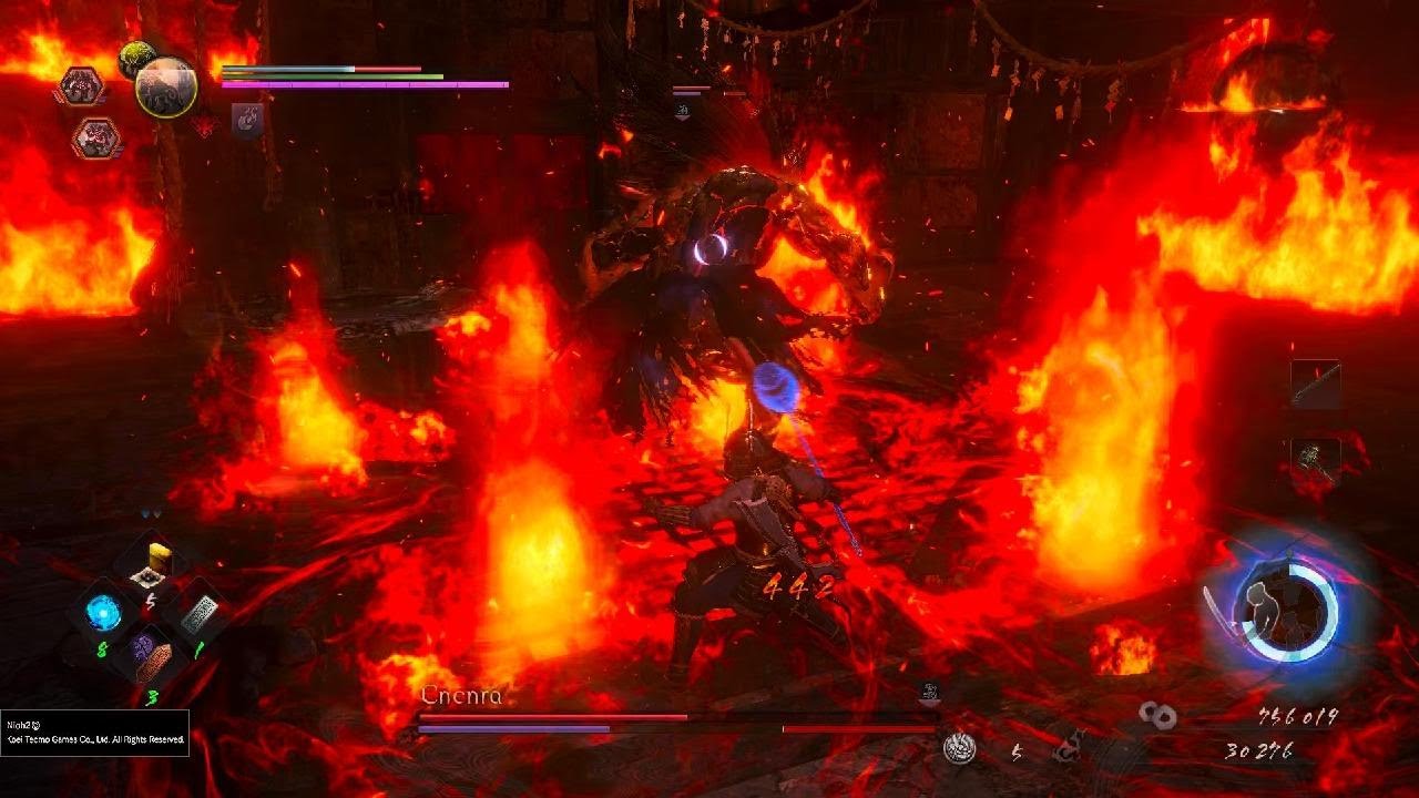 Nioh 2 - Traces of the Raging Blaze (Twilight Mission) - Enenra