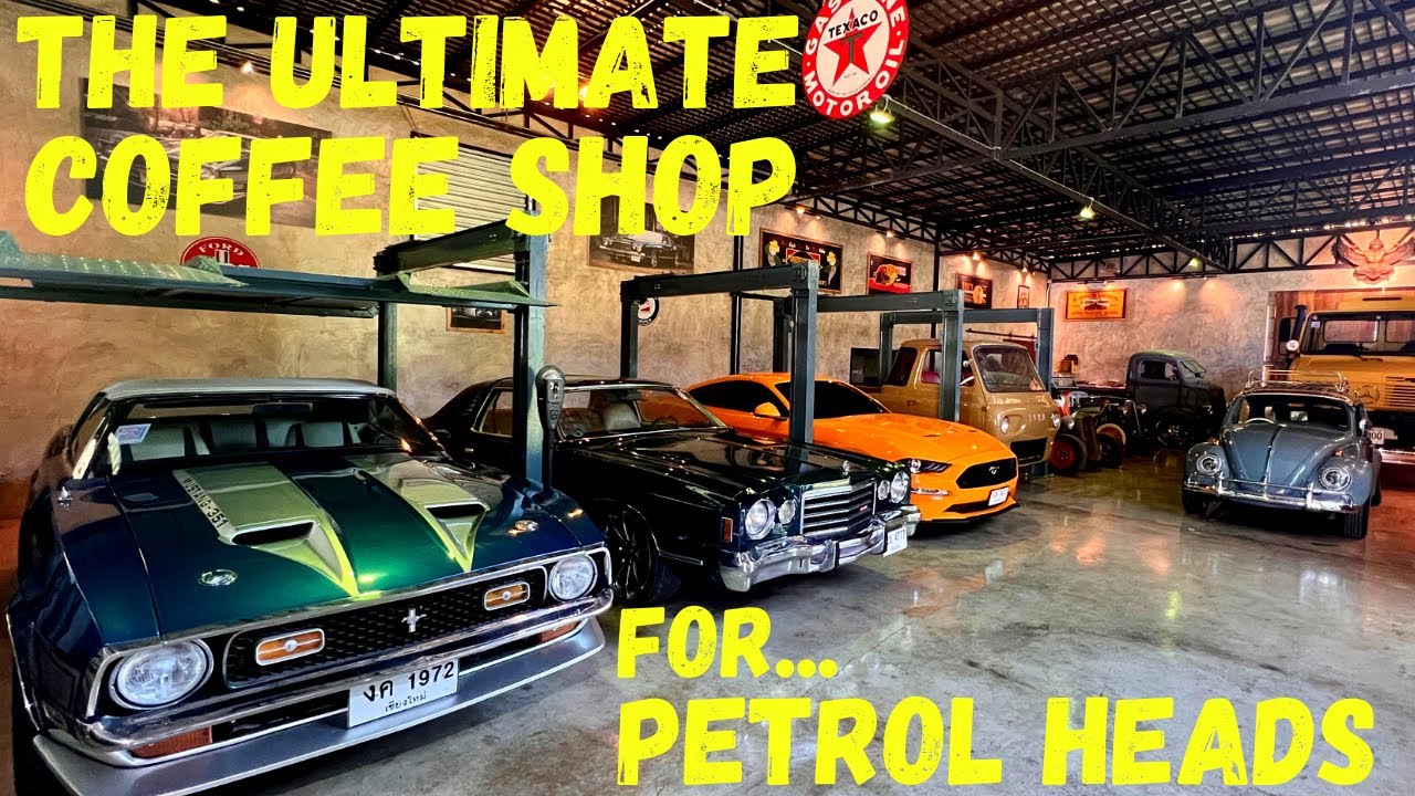 THAILAND: The ULTIMATE Coffee Shop For Petrol Heads!!